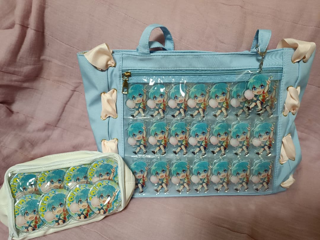 すとぷり 莉犬くん アクキー痛バ ポーチ 2022 spring デフォ すとぷり