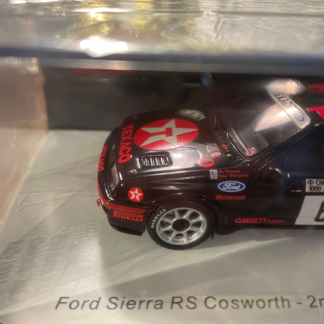 絶版 1/43 テキサコ フォード シエラ RS コスワース 1987 WRC - メルカリ