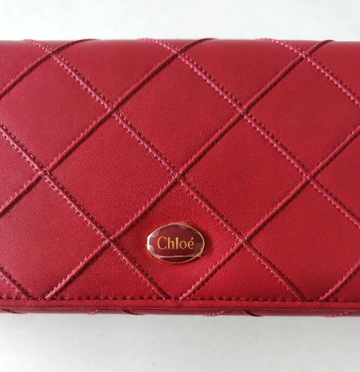 【未使用】Chloe　クロエ　レディース　長財布　ラムスキン