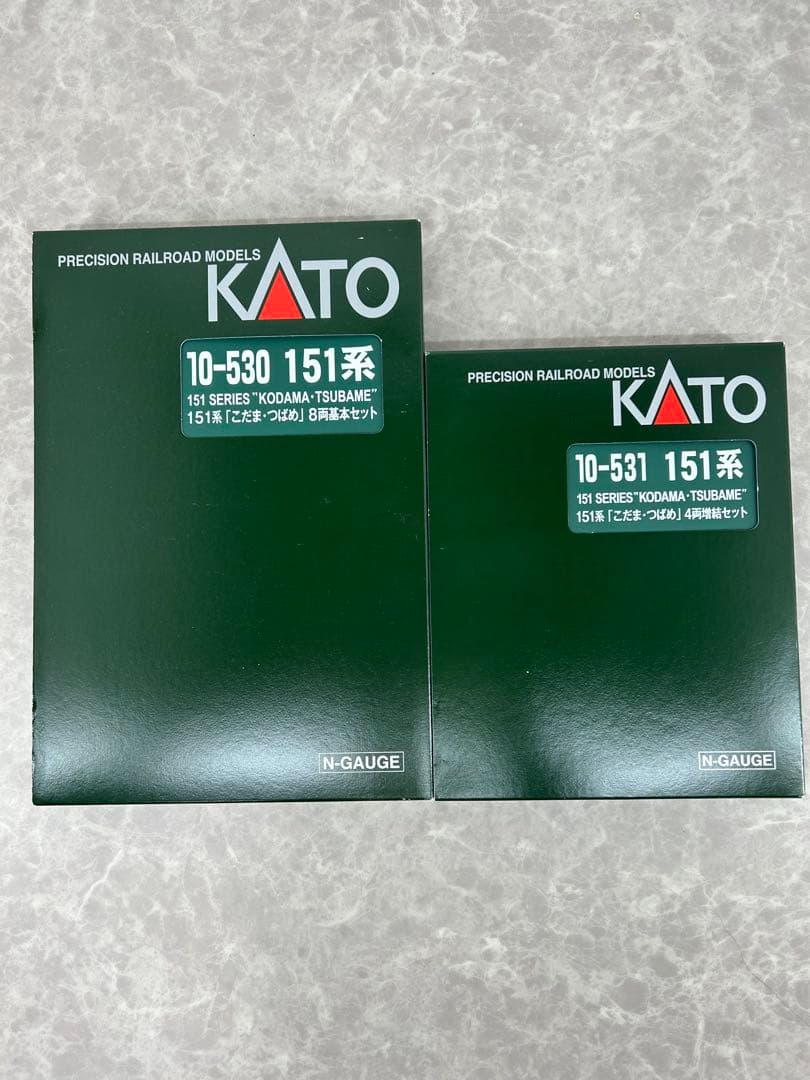 KATO 10-530.531 151系「こだま・つばめ」基本、増結セット