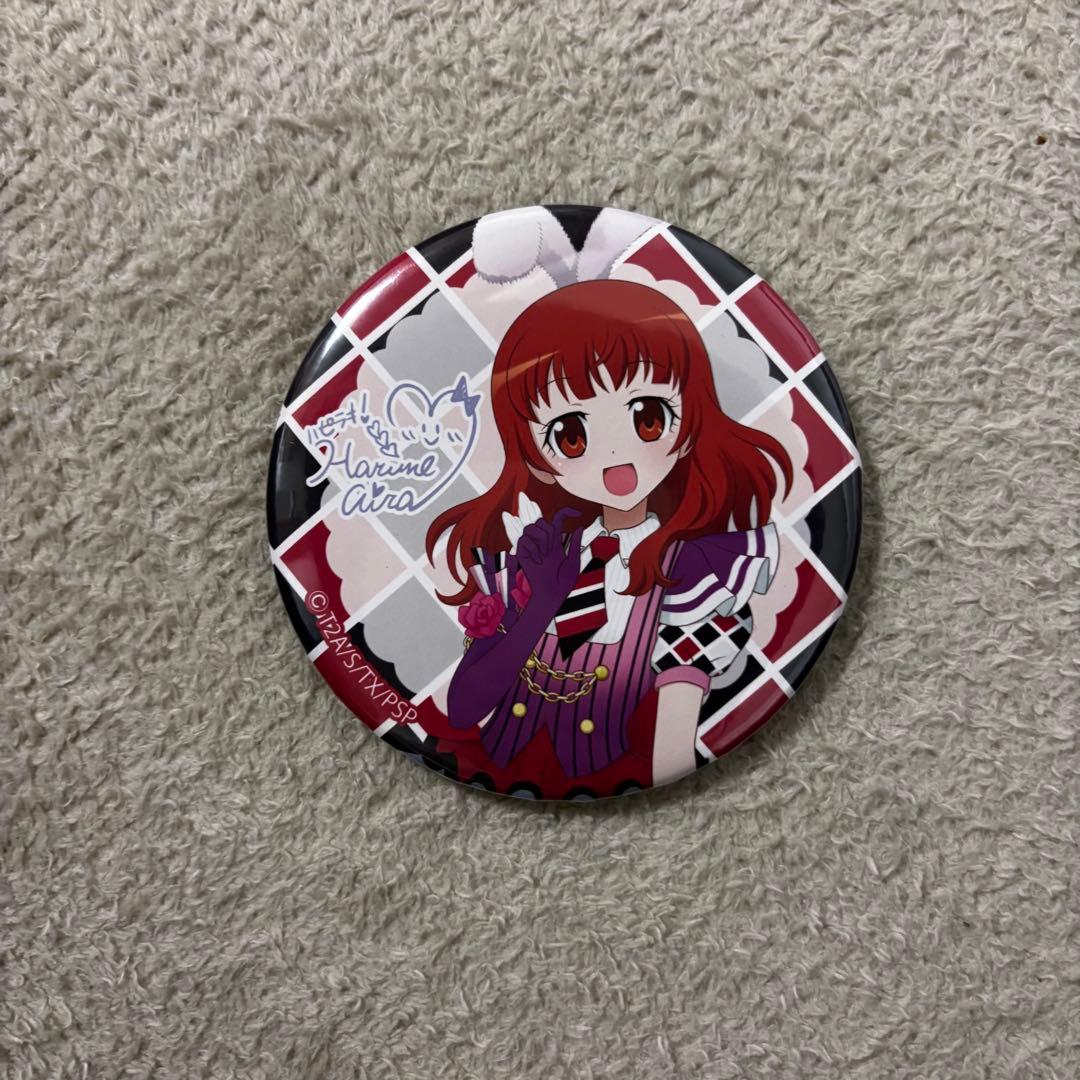 春音あいら 缶バッジ プリズムストーン プリティーリズム オーロラ