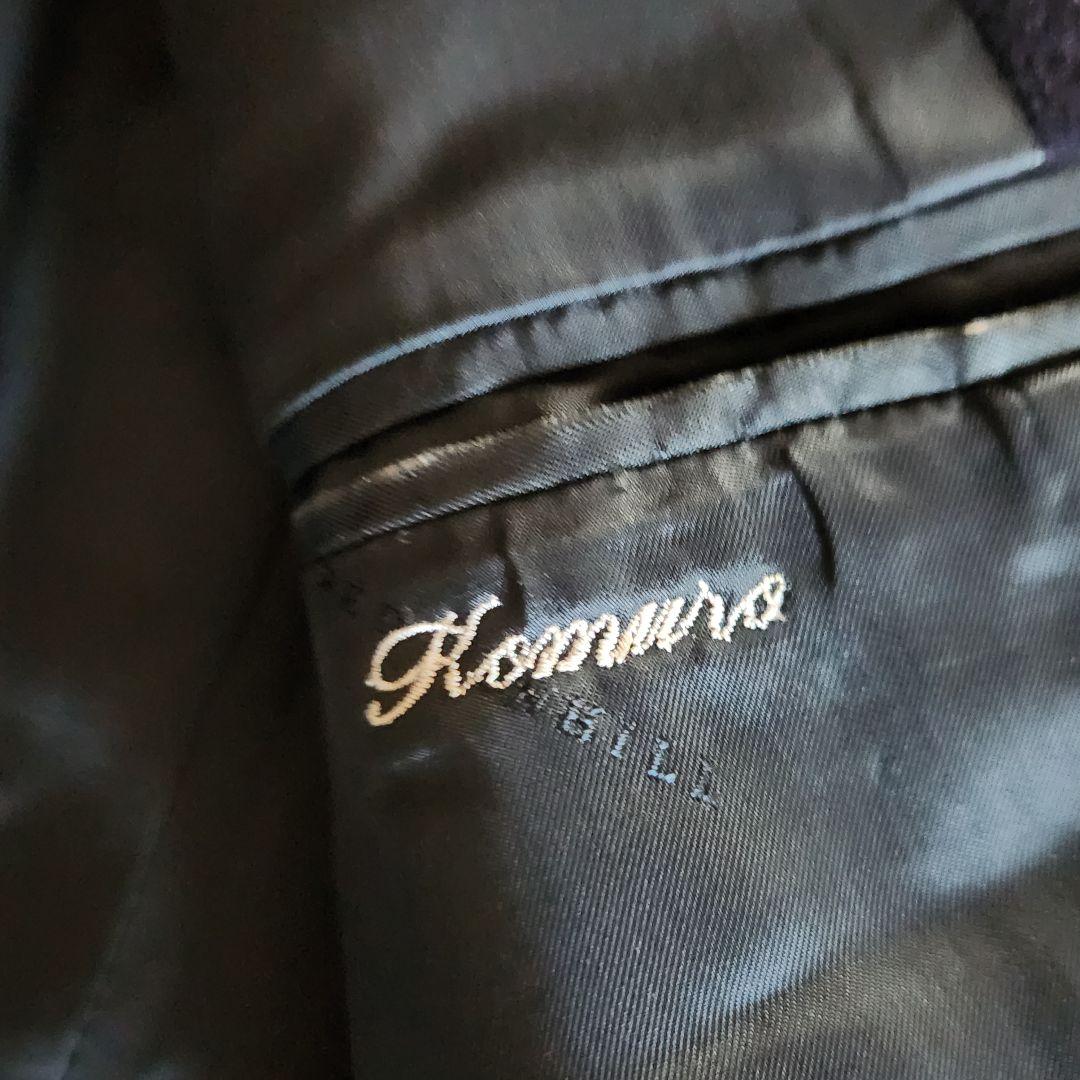 dunhill XXL相当 チェスターコート 最高級 カシミヤ100% マキシ丈