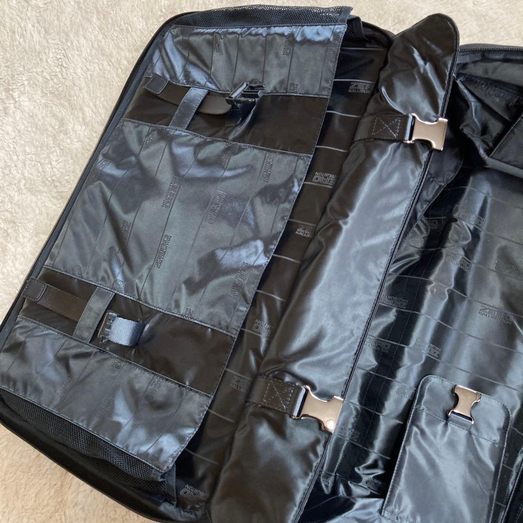 ZERO HALLIBURTON　キャリーケース　大容量　ガーメントバッグ付き