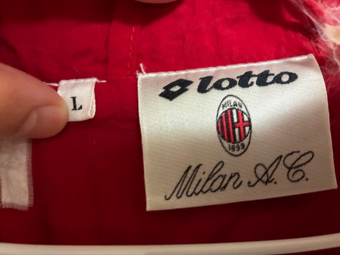 最終値下【激レアヴィンテージ】ACミラン93-94トラックジャージ上下
