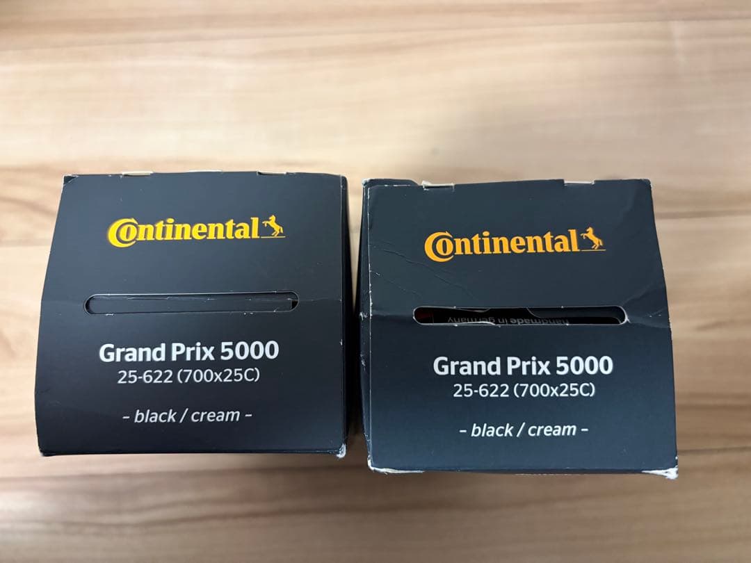 Continental GP5000 クリンチャー 25C 2本セット