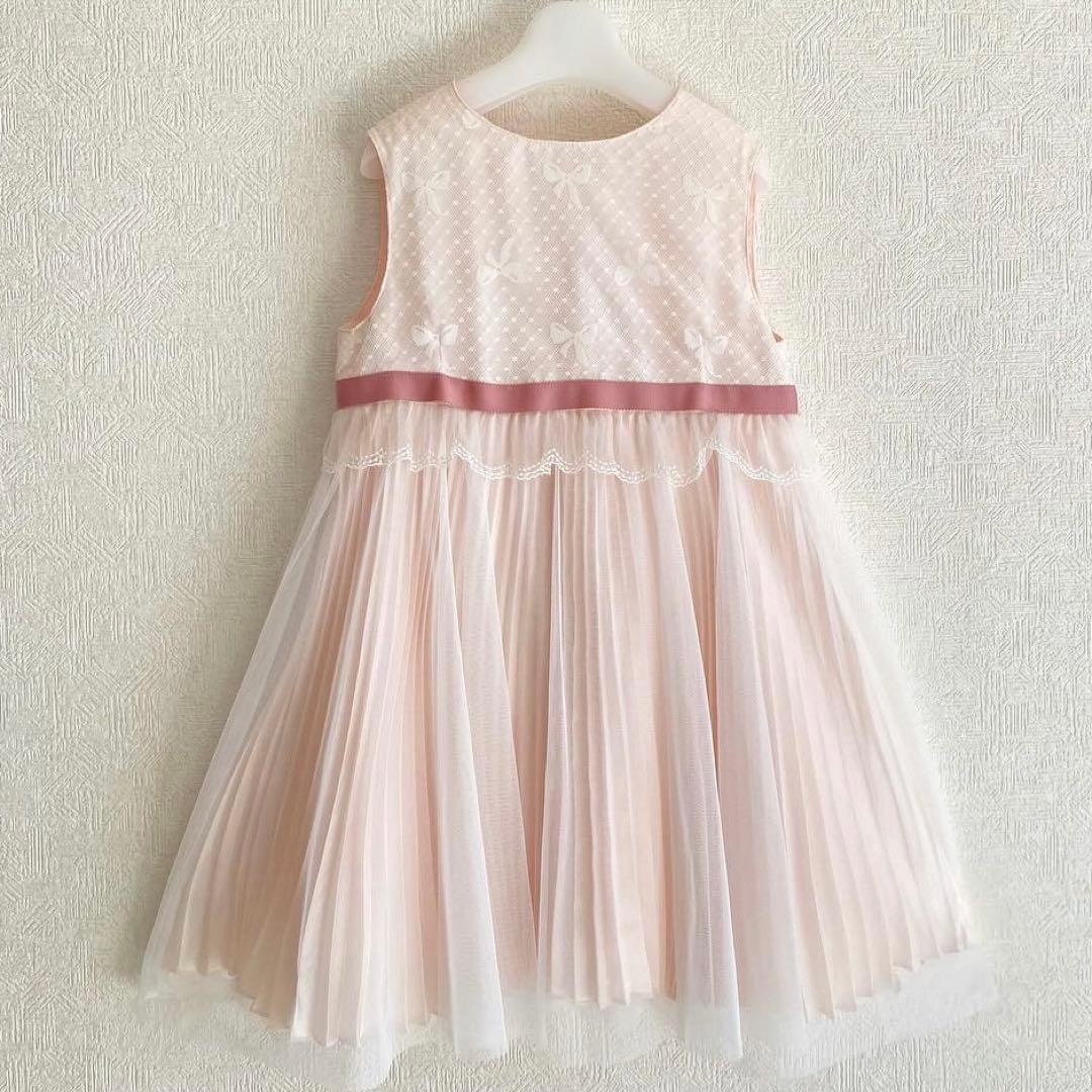 大人気♡白ピンク レース＊120 入学式 卒園式 女の子 フォーマル ランドセル