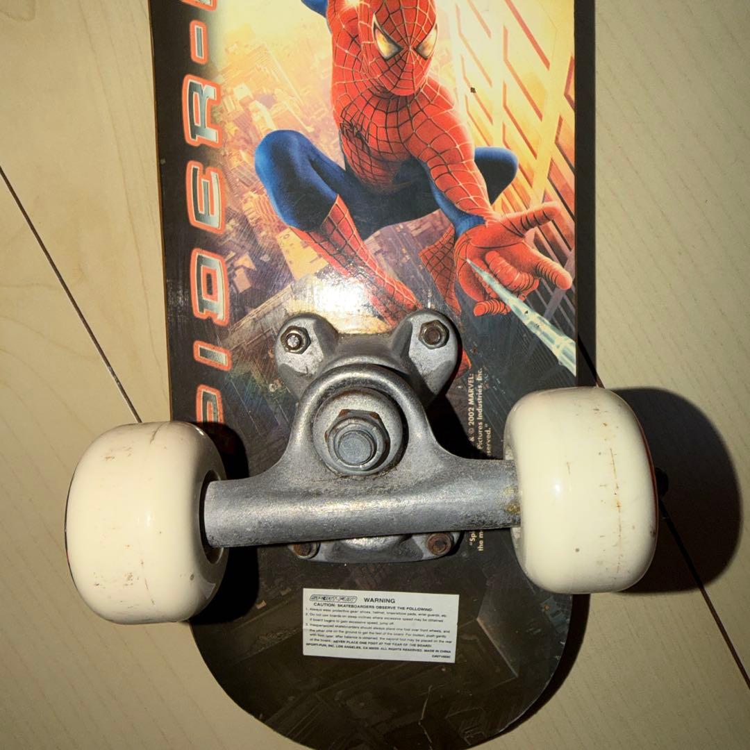 スパイダーマン スケートボード