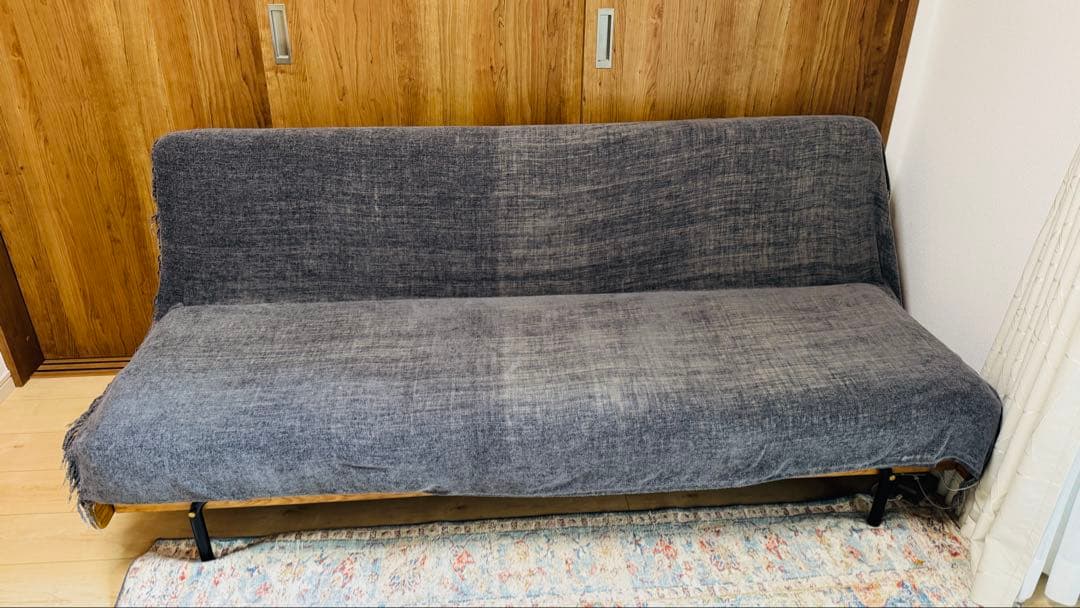 ジャーナルスタンダード　HABITAT ハビタ ソファベッド　グレー