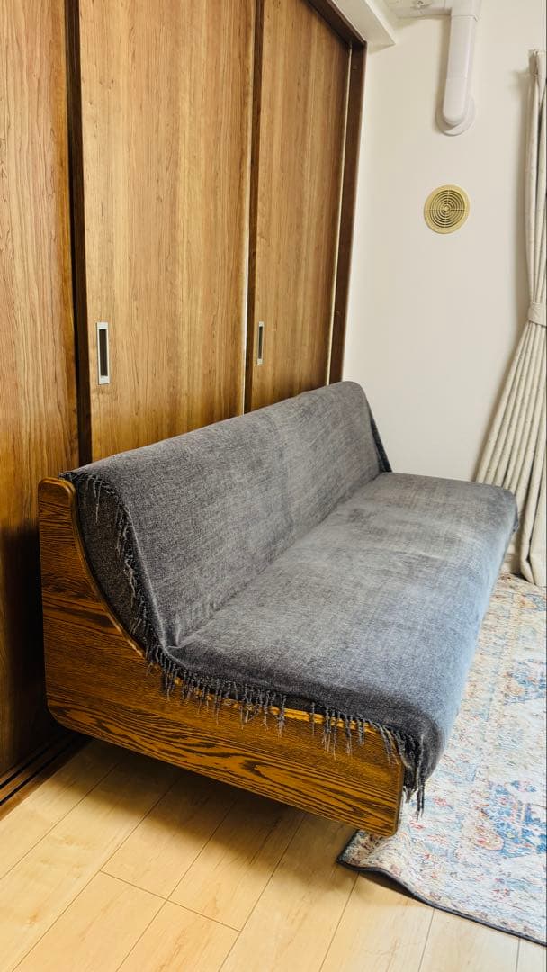 ジャーナルスタンダード　HABITAT ハビタ ソファベッド　グレー