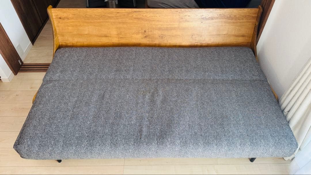 ジャーナルスタンダード　HABITAT ハビタ ソファベッド　グレー