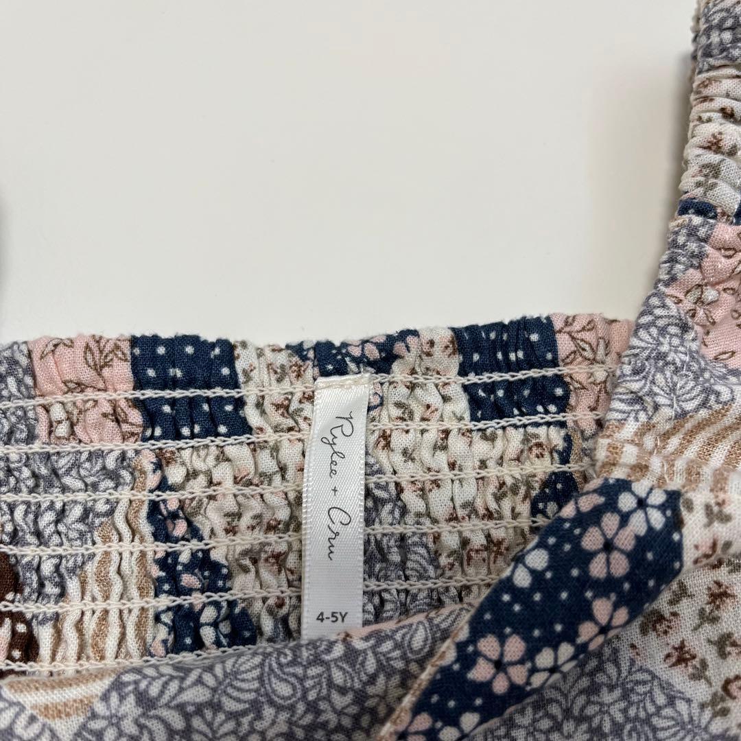 e様専用】Rylee + Cru パッチワークワンピース 4-5y - メルカリ