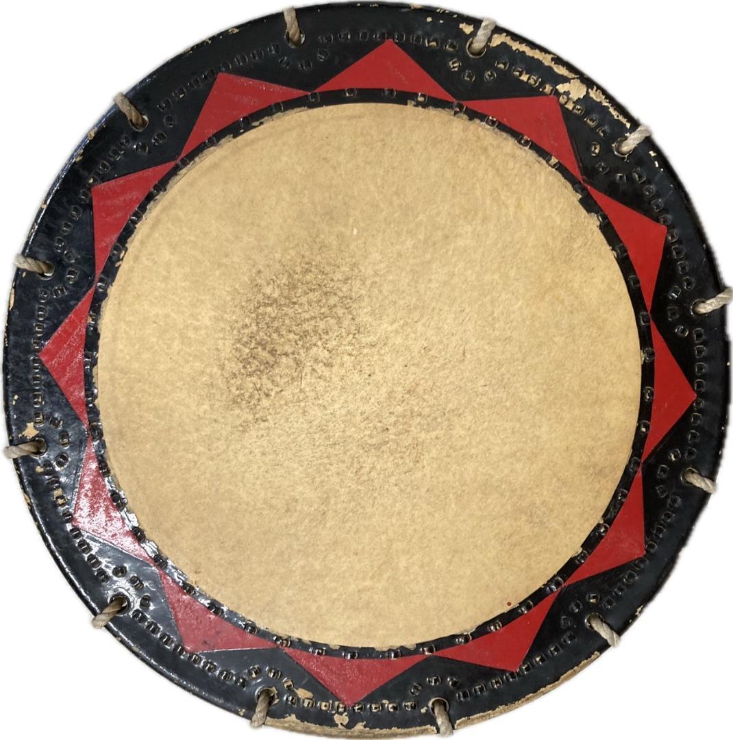 盛岡 さんさ太鼓 一尺六寸 1尺6寸 直径 約49cm　和太鼓