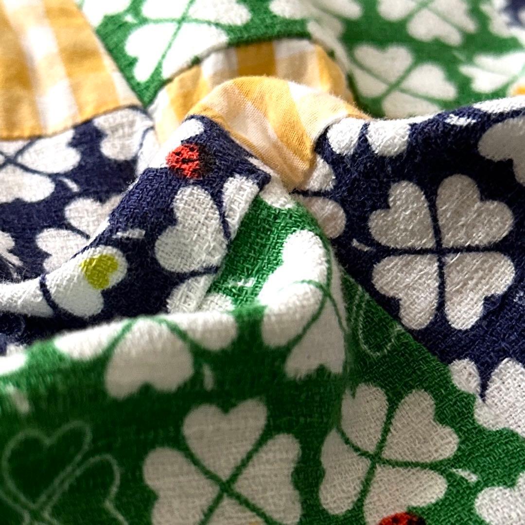 COMME des GARCONS SHIRT 花柄 パッチワーク 切替シャツ