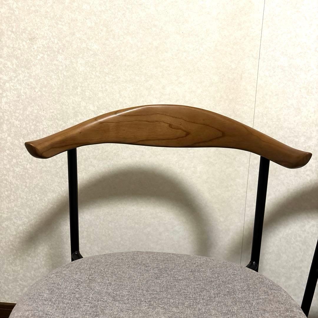 【美品】② クラッシュゲート アトム チェア ２脚セット