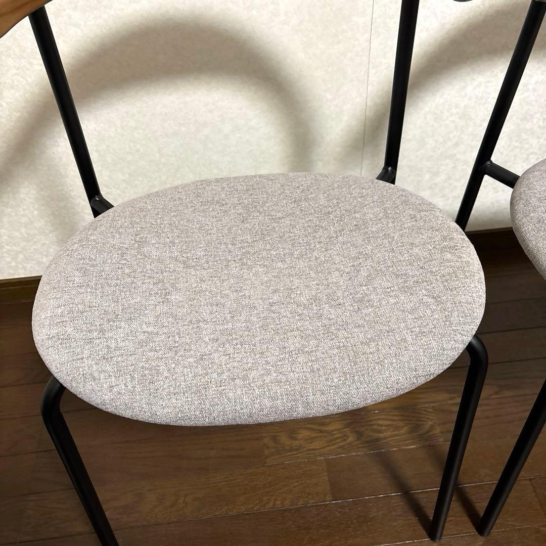 【美品】② クラッシュゲート アトム チェア ２脚セット