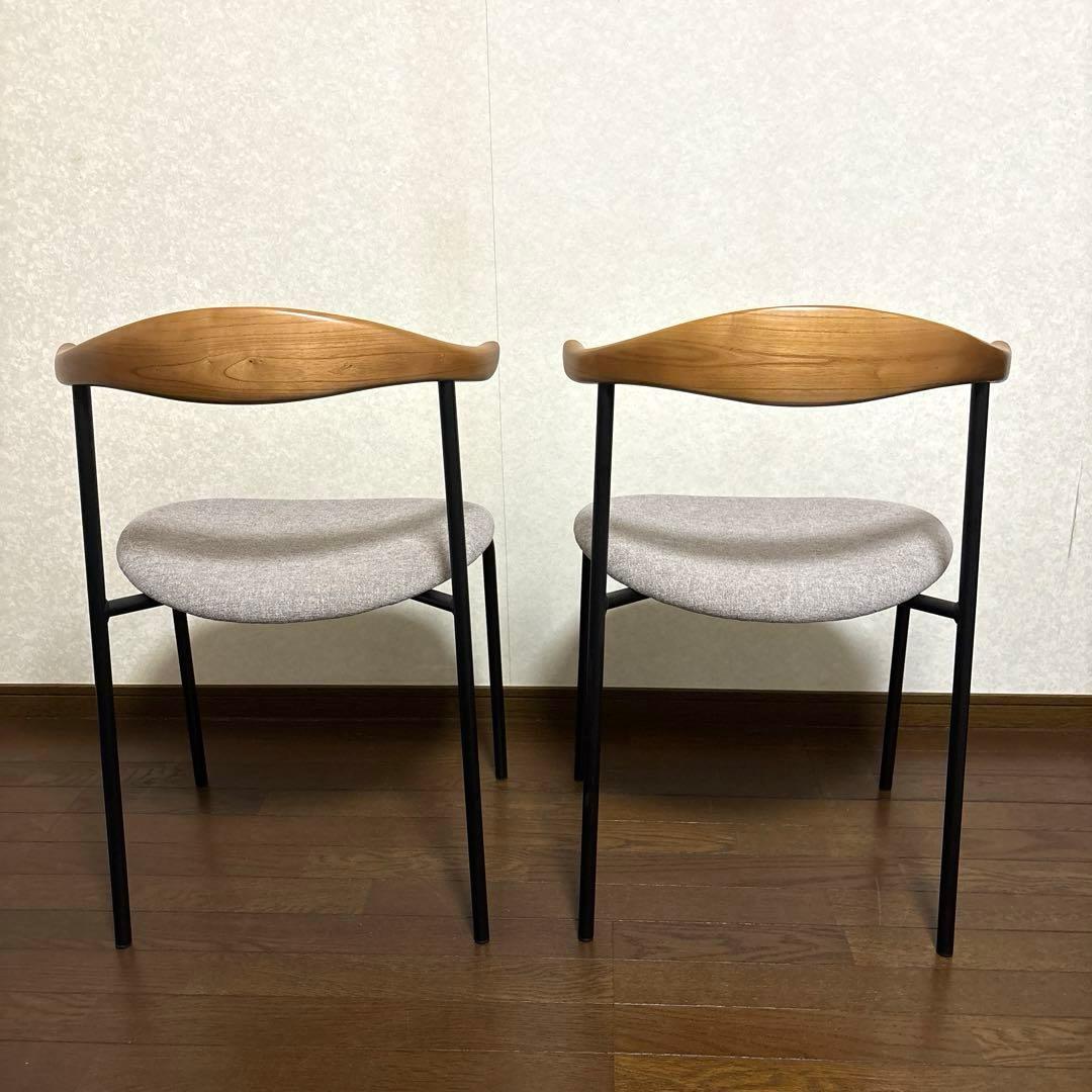 【美品】② クラッシュゲート アトム チェア ２脚セット