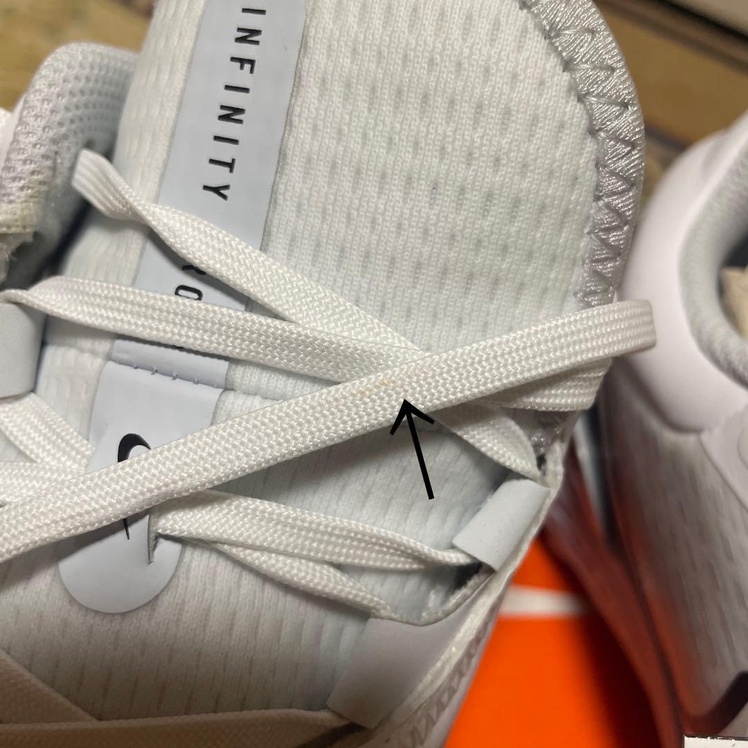 NIKEゴルフ　インフィニティPRO2 ホワイトグレー　25.5cm 新品