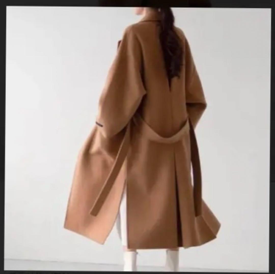 辺見えみり着用na.e バックタックコート ナエ キャメル - メルカリ