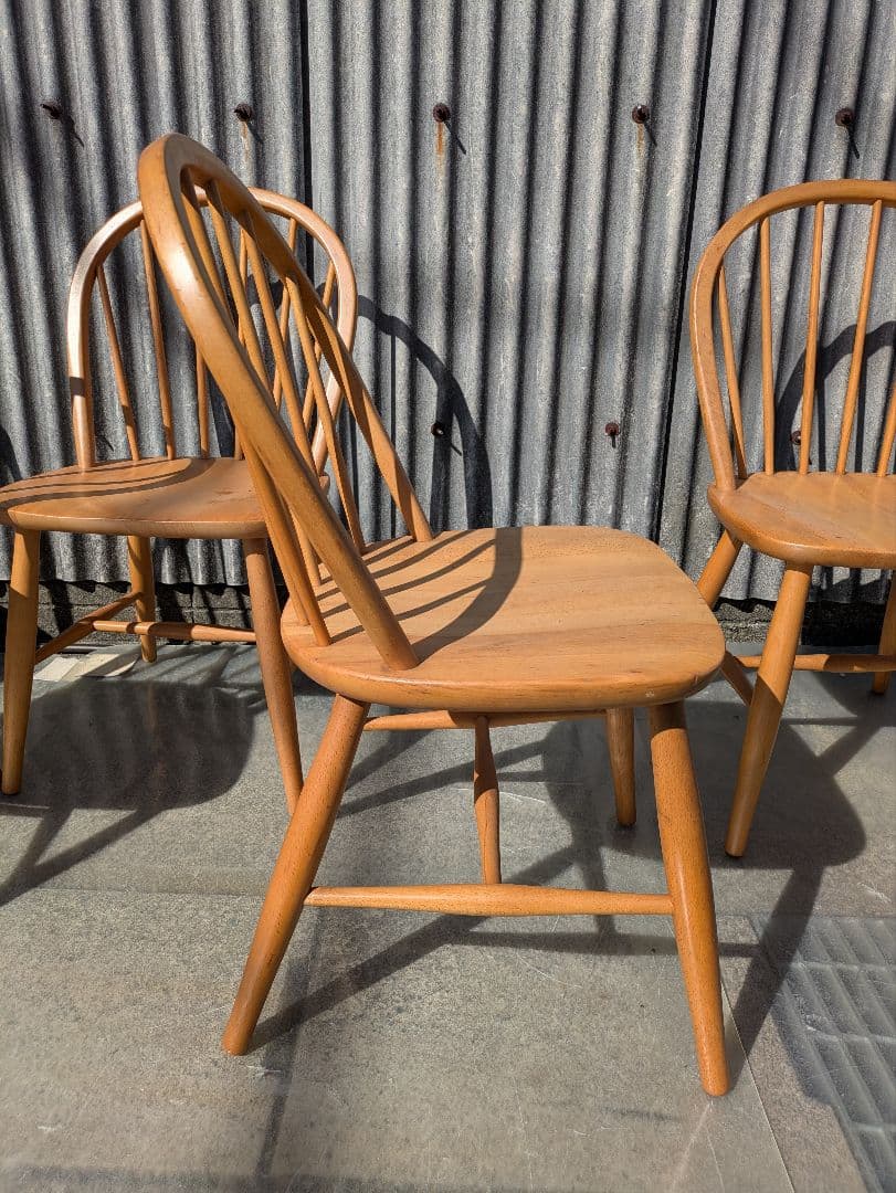 ヴィンテージ　飛騨産業ウインザーチェア 　キツツキ　美品