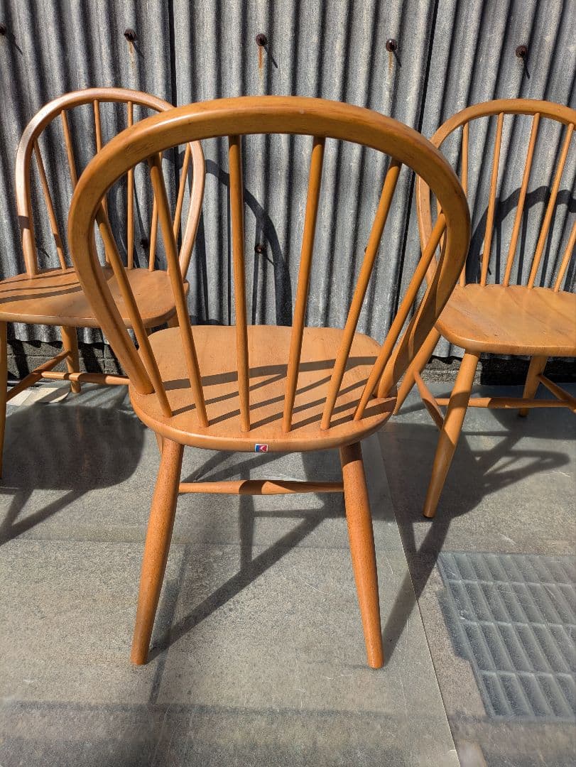 ヴィンテージ　飛騨産業ウインザーチェア 　キツツキ　美品