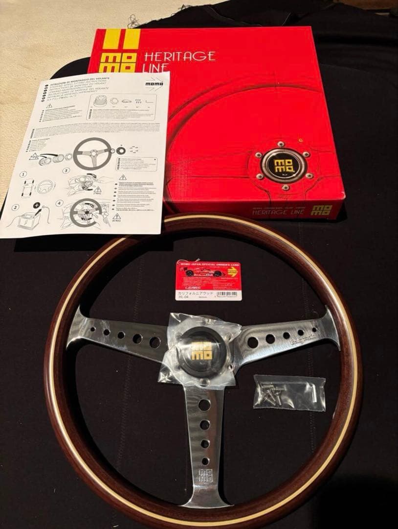 訳あり新品！MOMO カリフォルニアウッド36φ日本正規品！ヘリテージ