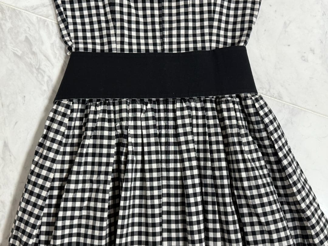 美品★FOXEYフォクシーニューヨーク ワンピース ロスフルフレア38