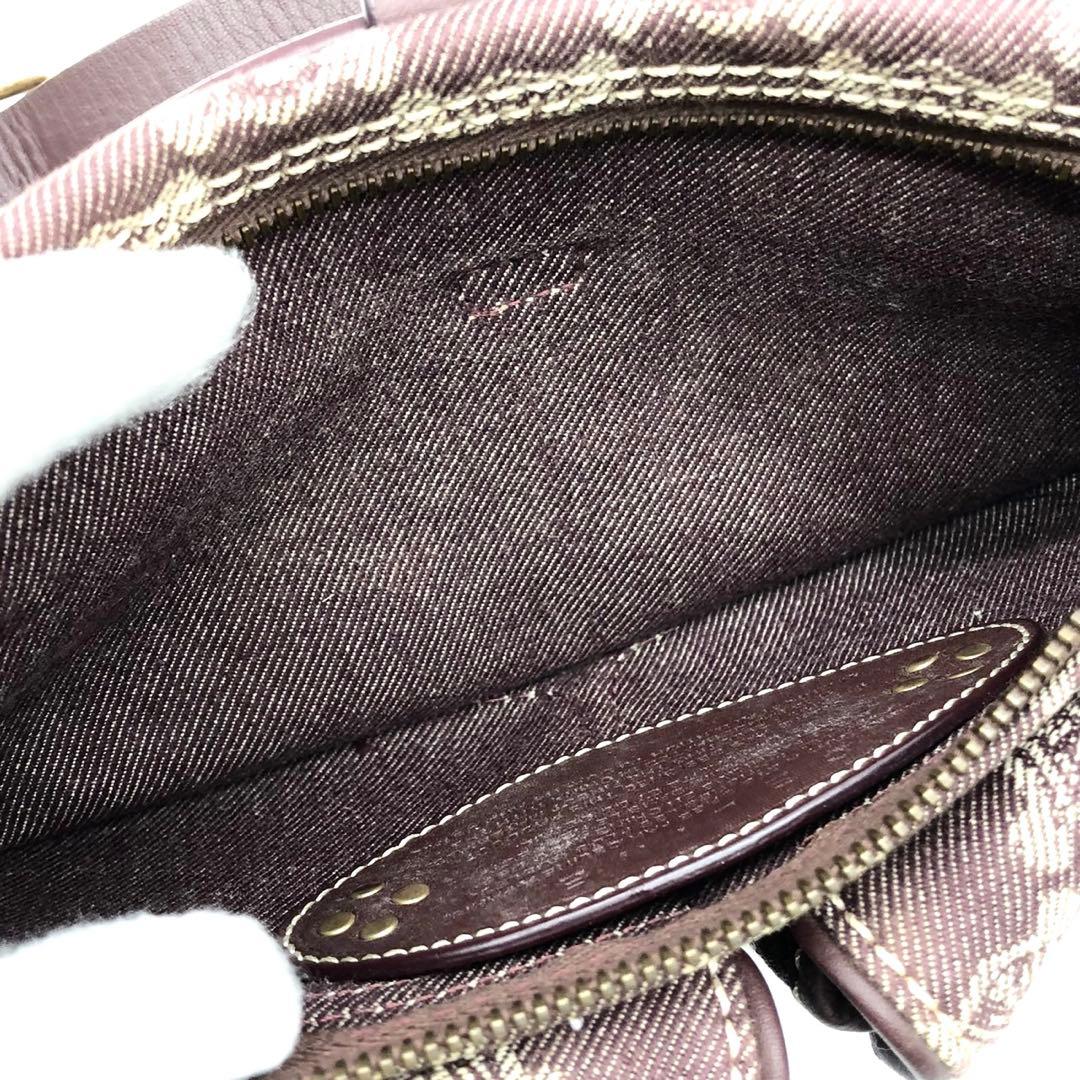 ✨美品✨セリーヌ ウエストバッグ パリマカダム キャンバス レザー ボルドー