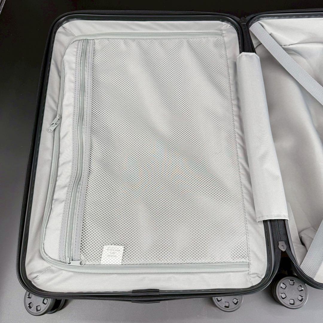 無印良品 MUJI バーを自由に調節できるハードキャリーケース 35L 機内