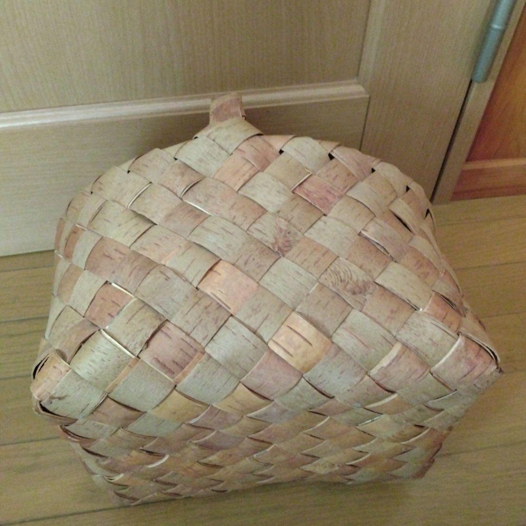 白樺のかご　中型