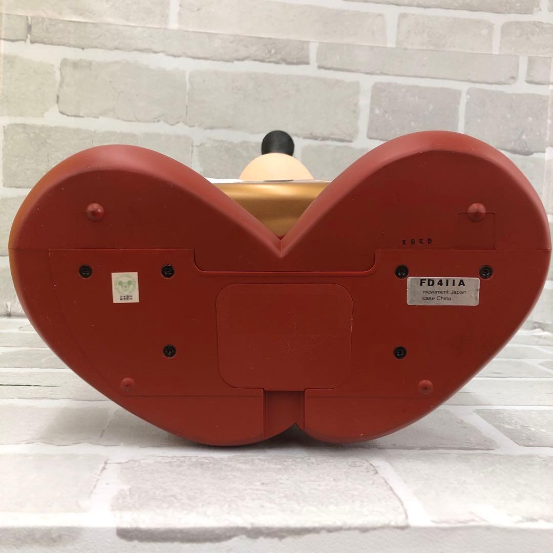 F764 Disney Time ミッキー 目覚まし時計　喋る時計