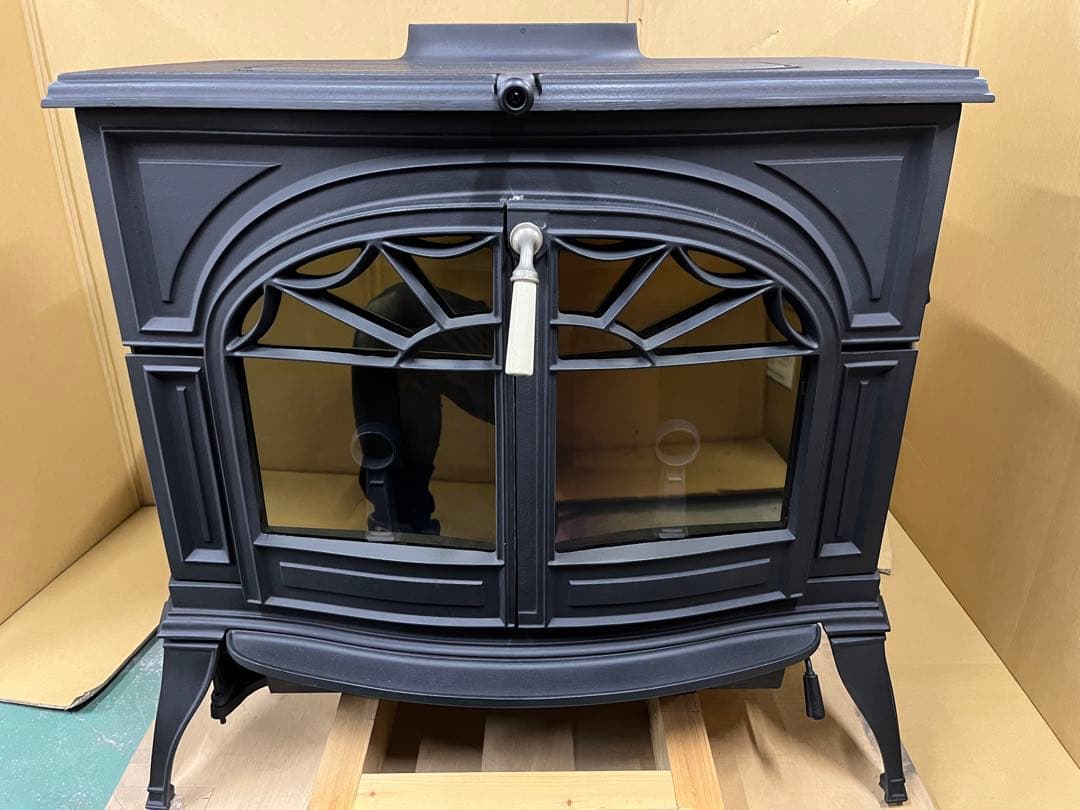 最終値下げ 薪ストーブ ディファイアント 1910 黒 中古品 メンテナンス
