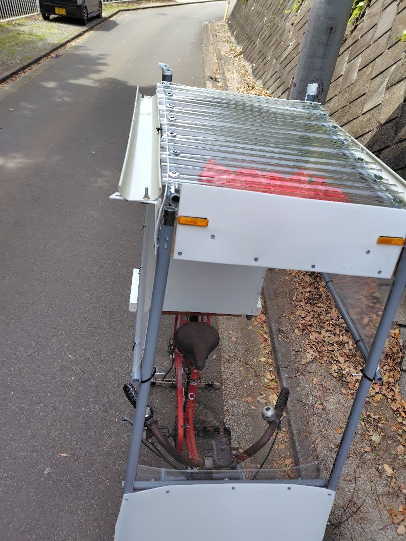 屋根付き自転車 デコチャリ 改チャリ ベースにも ジャイロキャノピーの