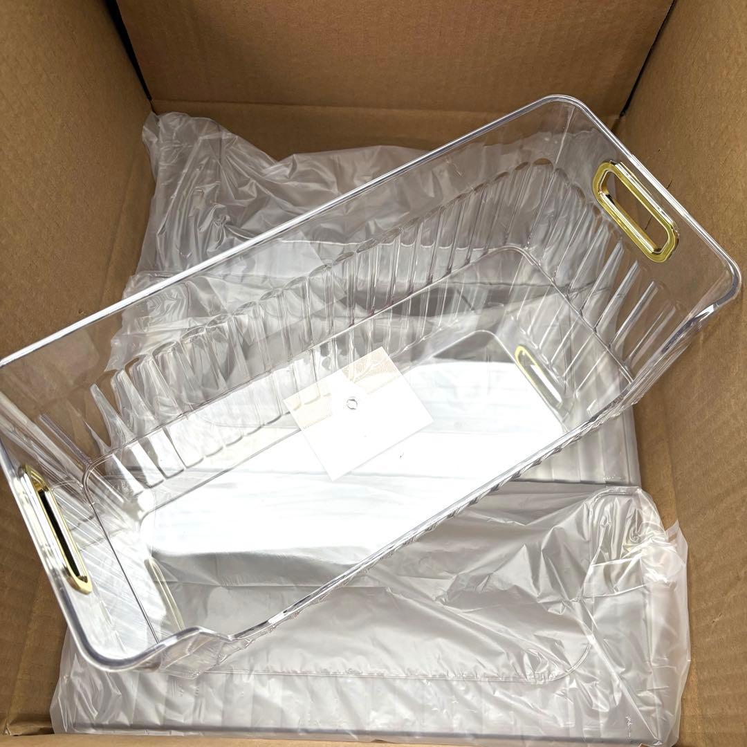 スリーピー　THREEPPY 収納ケース　クリアゴールド　大&中　各5 計10点