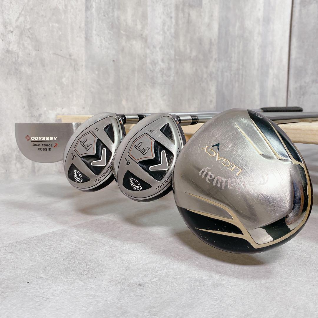 X571 キャロウェイ 他 メンズ ゴルフ クラブセット 14点 クラブ13本