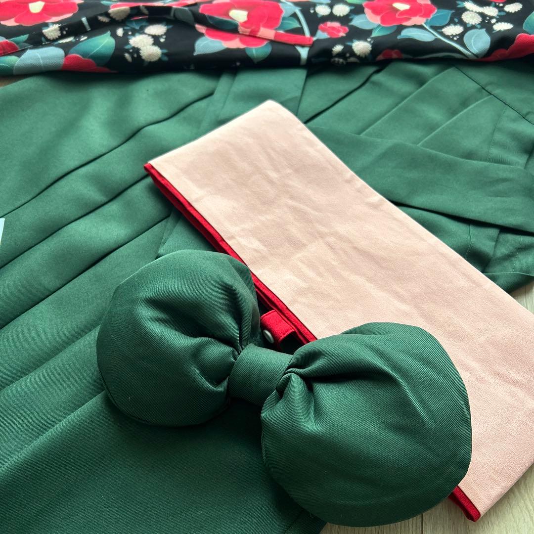 キャサリンコテージ　小学生袴サイズ160 ➕ブーツ(Mサイズ)セット　2回着用