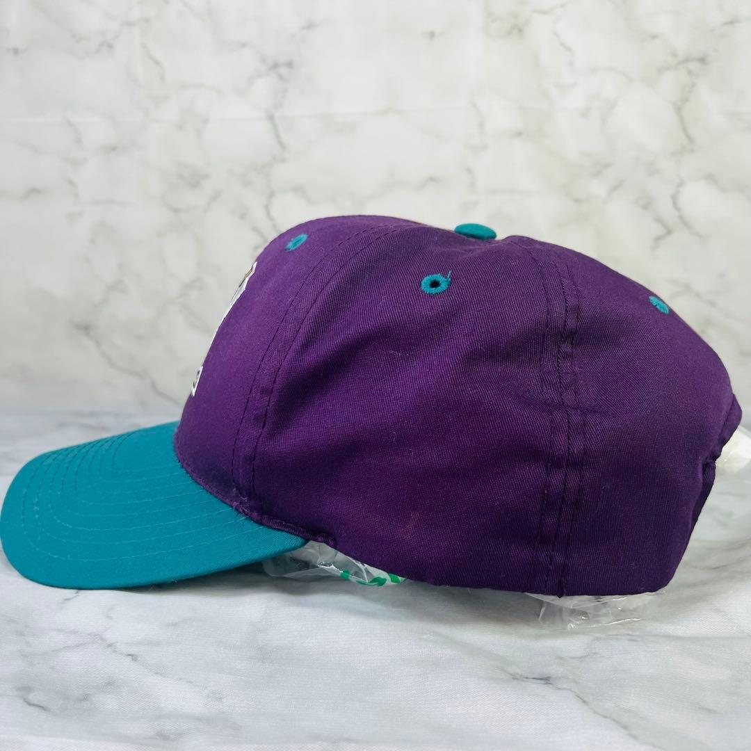 90s　ヴィンテージ　マイティーダックスキャップ　アイスホッケー　NHL