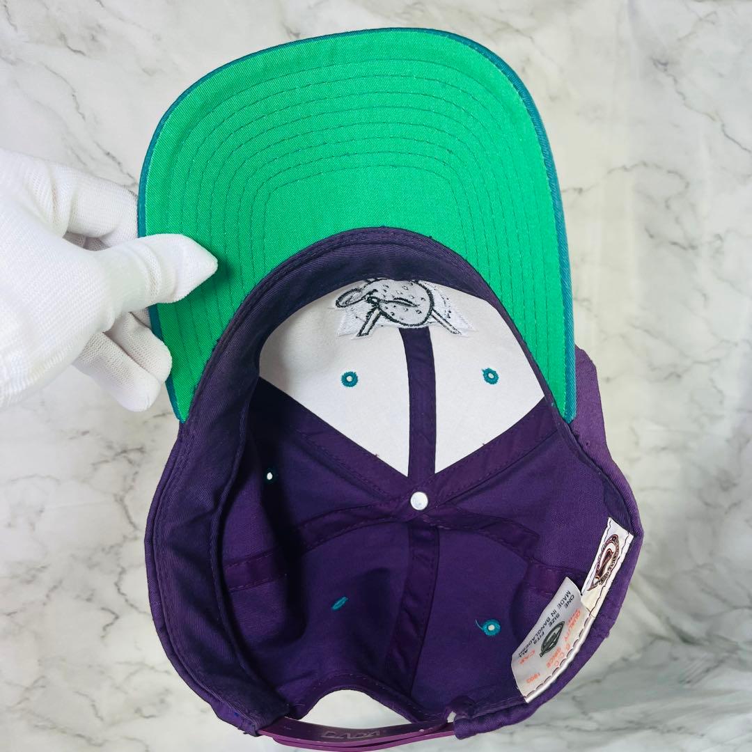 90s　ヴィンテージ　マイティーダックスキャップ　アイスホッケー　NHL