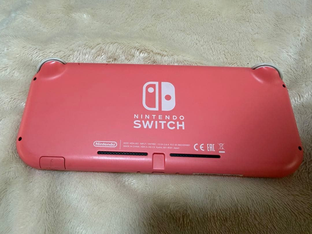 Nintendo Switch Lite ピンク 本体 ACアダプター付き
