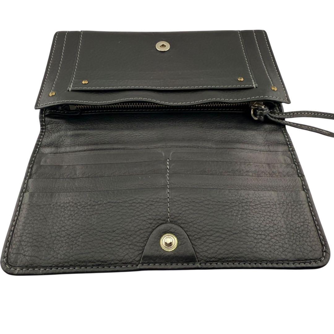 Chloé クロエ パディントン レザー長財布 ブラック 鍵付き 正規品