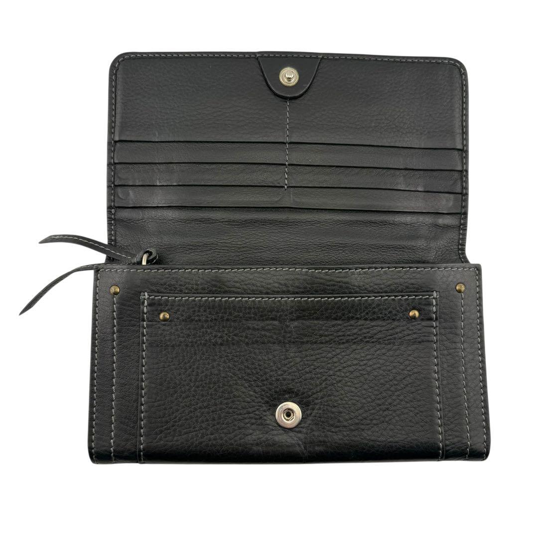 Chloé クロエ パディントン レザー長財布 ブラック 鍵付き 正規品