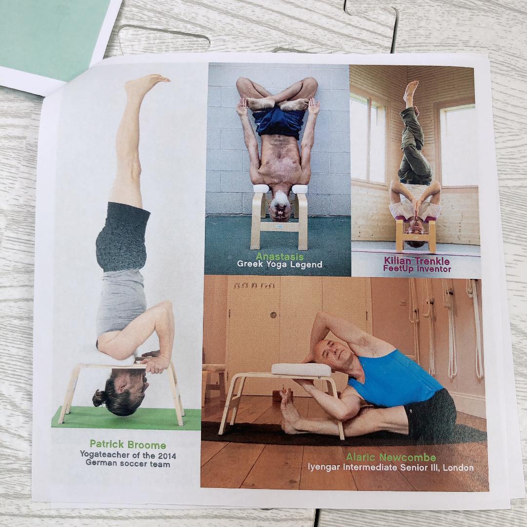 ヨガヘッドスタンド Feet up ヨガワークス