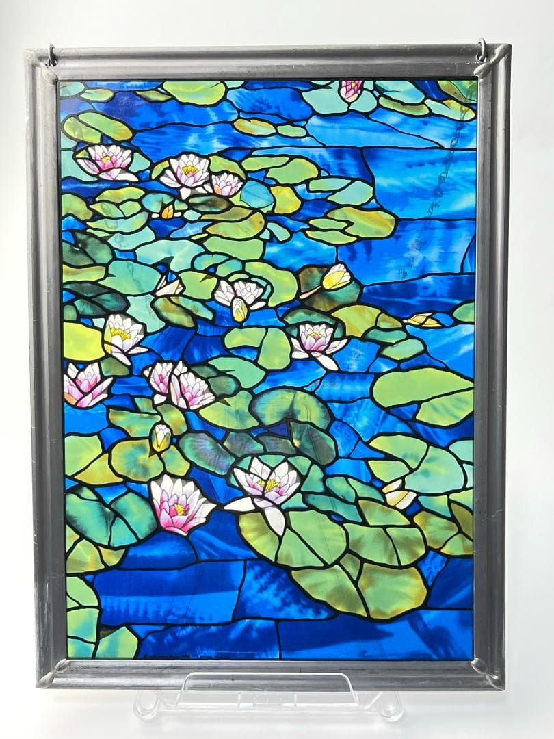 グラスマスターズ社 ステンドグラス 睡蓮
