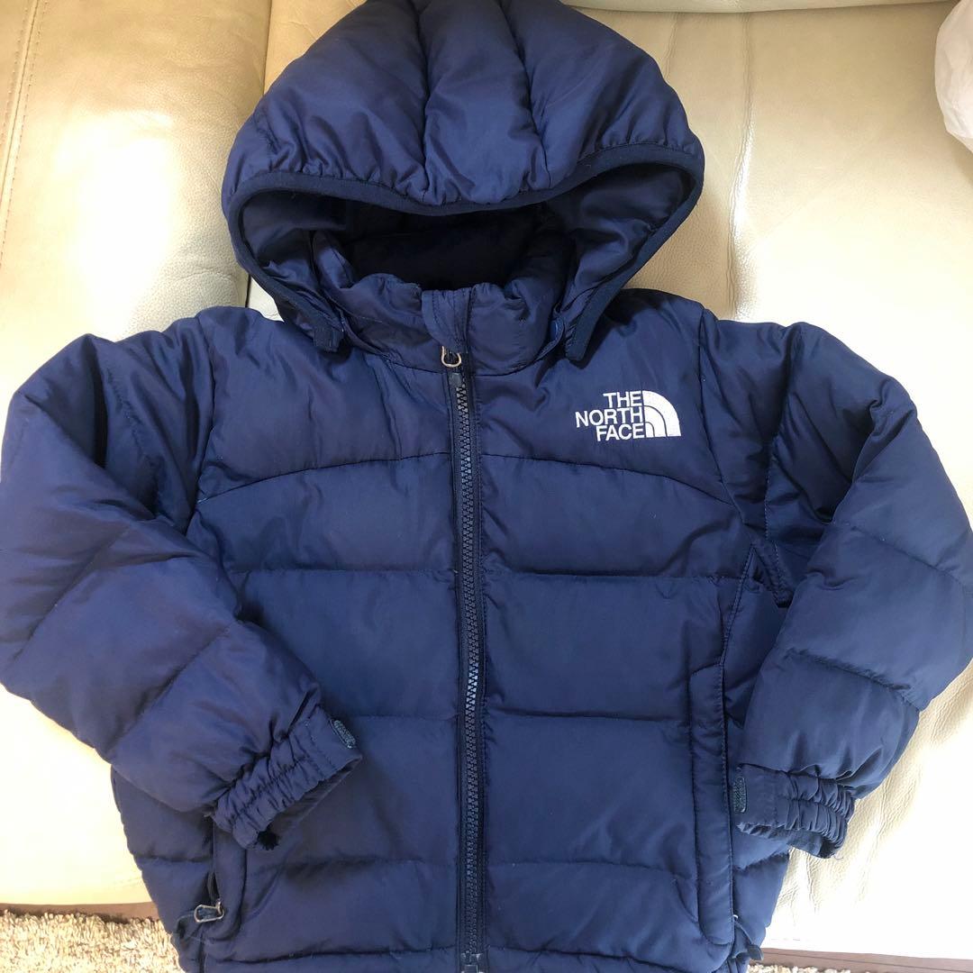 ファミリア ウールコート 130 紺色 ネイビー お受験 ヴィンテージ 毛