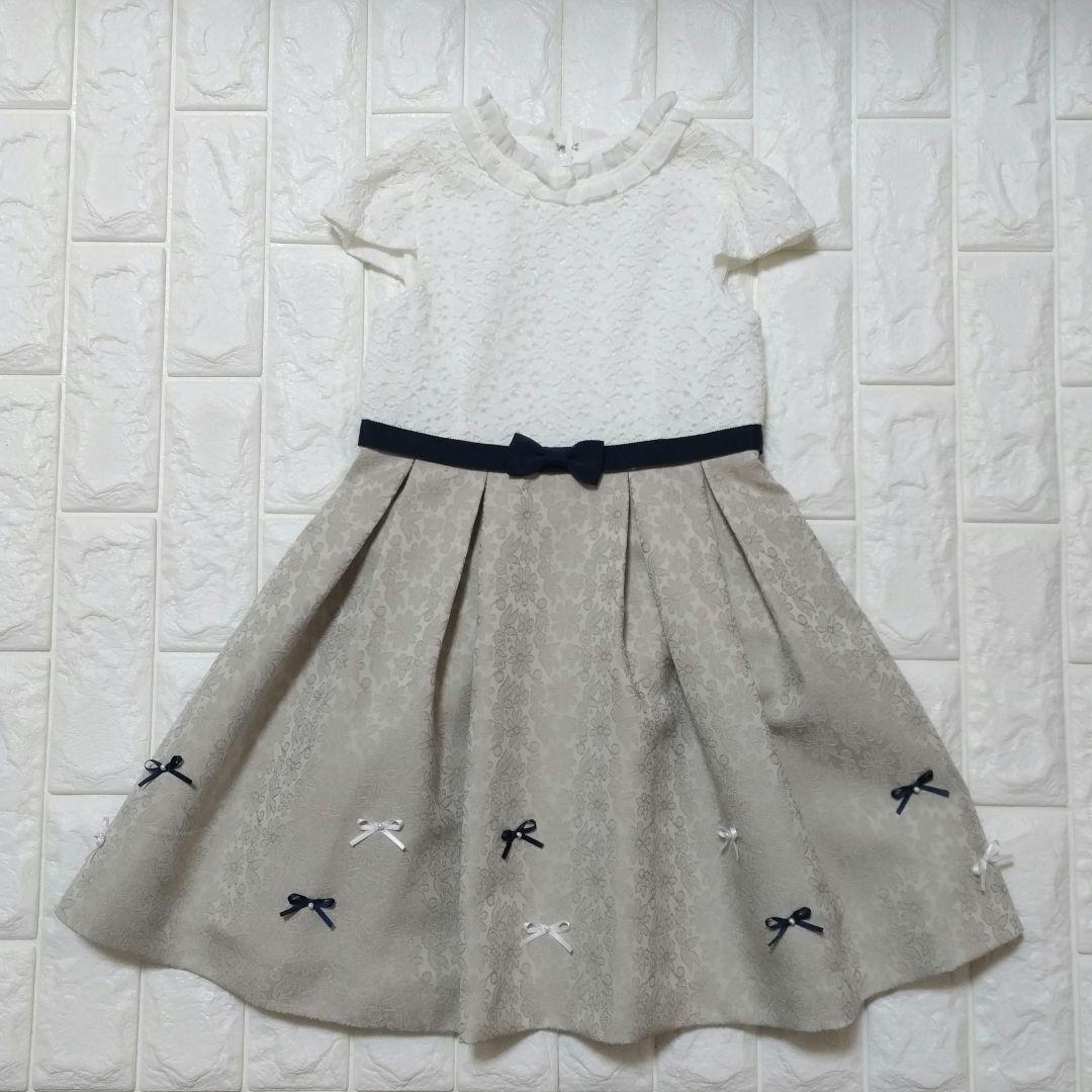 120】a.v.v セレモニーフォーマル ボレロ ワンピース フラワー リボン