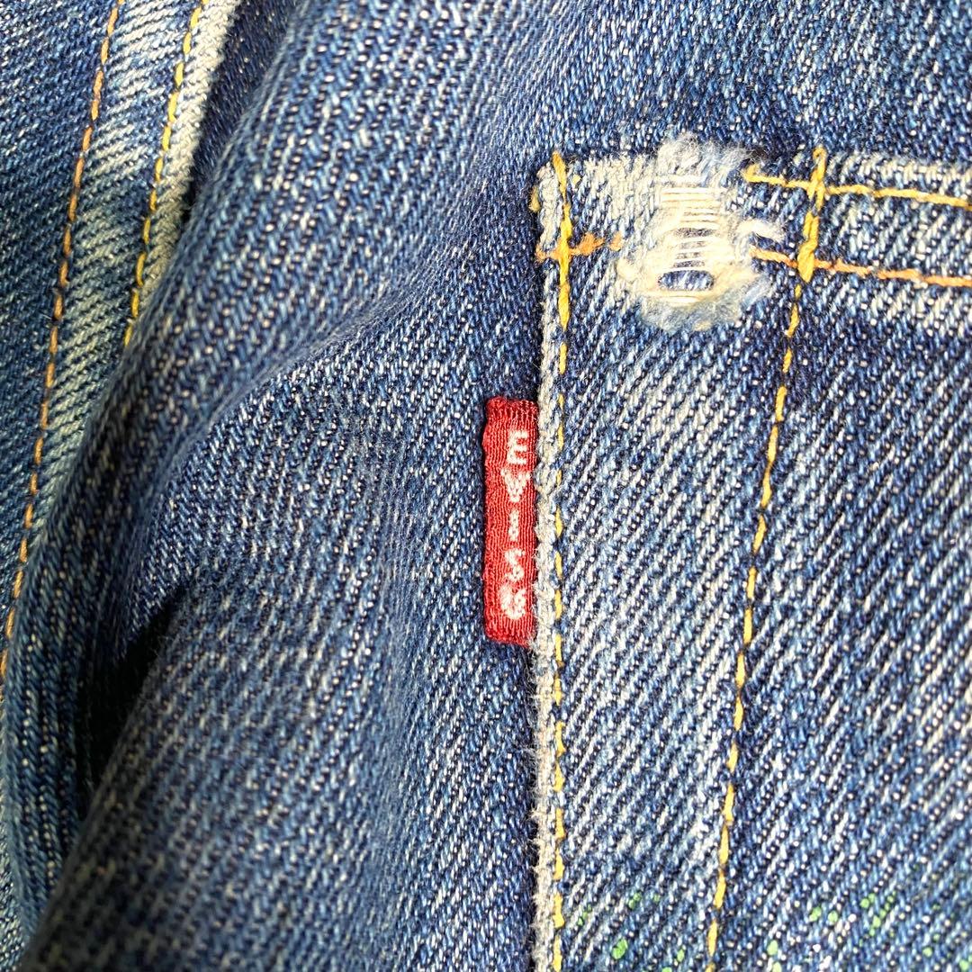 EVISU デニム 大黒 ビックカモメ 緑 大きいサイズ No.2 赤耳 メンズ