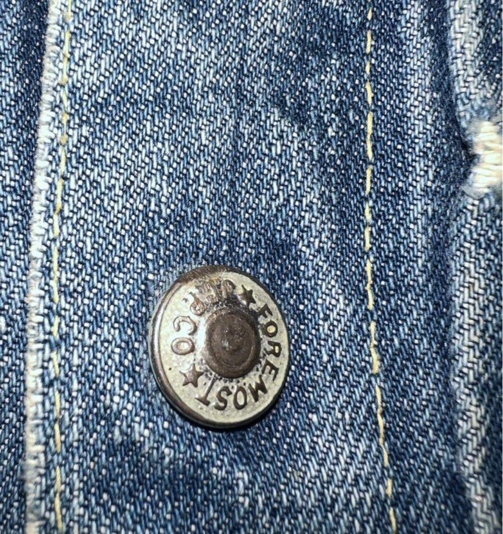 S*N様 50s vintage FOREMOST デニムジャケット ストア系