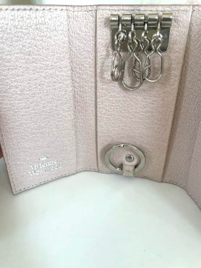 【限定カラー】Vivienne Westwood キーケース　オーブ　ピンク