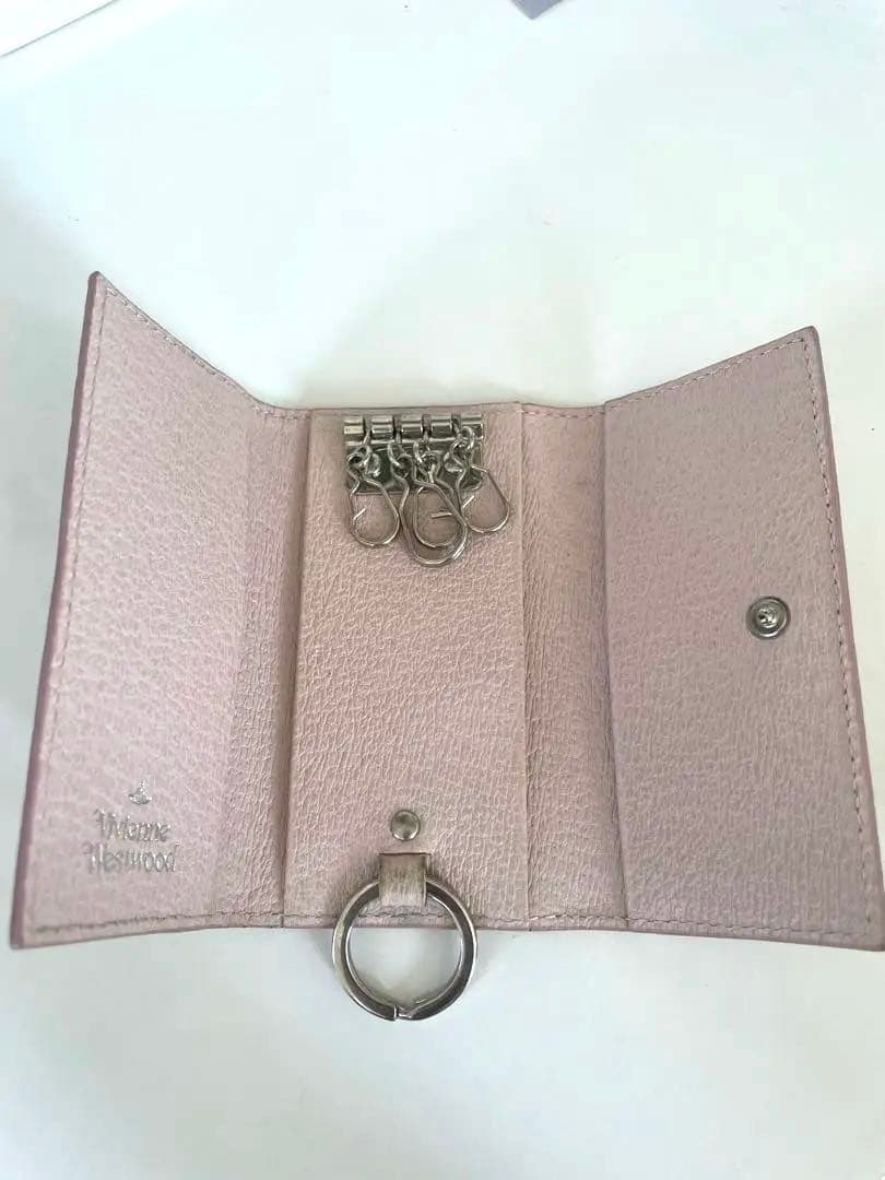 【限定カラー】Vivienne Westwood キーケース　オーブ　ピンク