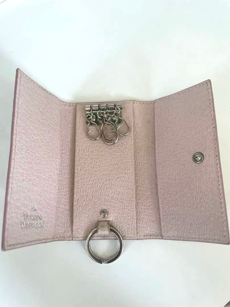 【限定カラー】Vivienne Westwood キーケース　オーブ　ピンク