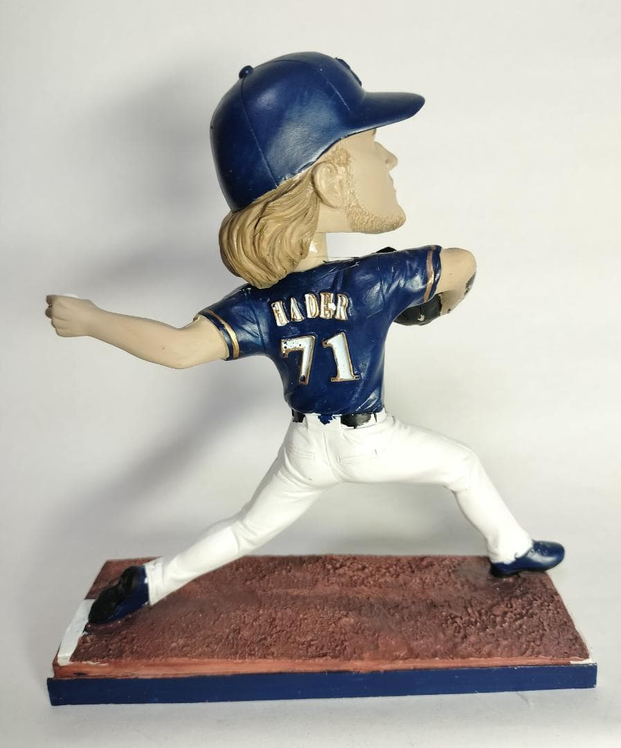 ジョシュ・ヘイダー／ボブルヘッド人形 (2019／ミルウォーキー・ブルワーズ)